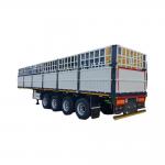 CIMC High-Performance Fence Semi Trailer: Ideal for Secure, Efficient Transport of Livestock, Animals, Equipment, and Heavy Load for sale