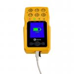 LEL H2S CO O2 Multi Gas Analyzer 6 In 1 Portable Gas Leak Detector With Internal Pump for sale