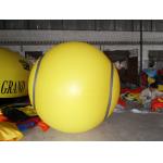 Custom 0.18mm Pvc Basketball Helium Balloon Advertising Inflatables For Promotion