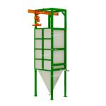 Sand Big Bag Unloading Station Granular Auto Bulk Bag Unloader for sale
