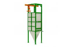 China Sand Big Bag Unloading Station Granular Auto Bulk Bag Unloader supplier
