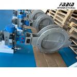12 Inch Pneumatic Metal Seal Butterfly Valve BV Damper Tight Sealing For Power Station And Thermal Power Plant for sale