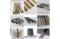 China 304 Stainless Steel Tile Trim Decorative Corner Trim supplier