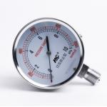 Nickel Plated Stainless Steel Pressure Gauge for sale