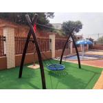 Eco Safe Wood Commercial Outdoor Play Equipment Playground Swings For Adults for sale