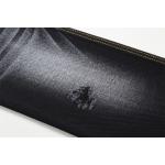 10.5oz Black Denim Fabric Rigid 100%Cotton Black And Black Backside For Style Jeans Boy Friend Style Soft Handfeel Women for sale