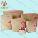 Biodegradable Luxury Customized Paper Bags With Environmental Offset Pringting for sale