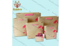 China Biodegradable Luxury Customized Paper Bags With Environmental Offset Pringting supplier