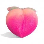 BSCI Peach Custom Bath Bombs To Misturing Skin Exfoliating for sale
