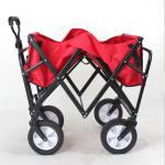 Collapsible Four Wheel Folding Wagon Cart Garden Pull Heavy Duty for sale