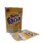 Resealable Mylar Stand Up Pouches Plastic Snack Candy Packaging With ziplockk