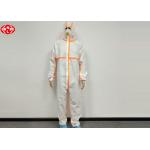 Anti Liquid Taped Seam Disposable Protective Coverall for sale