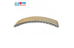 China 1200mm Aluminum Corrugated Composite Panel B1 A2 Fireproof supplier