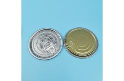 China 49mm Diameter Eoe Easy Open Tinplate Lid For Food Can supplier