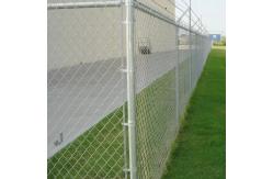China Hot Dipped Galvanized Chain Link Fence Electro Zinc 8ft Chain Link Fencing supplier