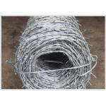 BWG 12 Double Strand Barbed Wire Hot Dip Galvanized Beautiful Use