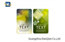 China VIP Card Lenticular Card Printing PET / PP Material 3D Lenticular Flip Effect supplier