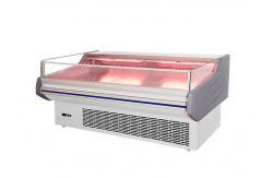 China R404A Fresh Meat Butcher Freezer Display Refrigerator For Supermarket supplier