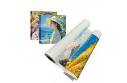 China Pigment Inkjet Premium 360gsm Matte Art  Polycotton Canvas Printing supplier