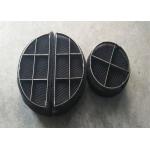Light Weight Titanium Wire Mesh Demister Pad Anti Corrosive Black Color for sale