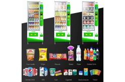 China 22 inch Snacks And Drinks Vending Machine For Chocolate Bars Chips supplier