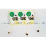 10 Seconds Recordable sound chip for greeting cards , push button sound module for sale