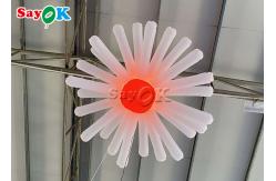 China Hanging Event Inflatable Flower With Lights Multi Color supplier