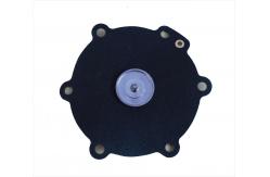 China Pressure Range 0-10 Bar Valve Round Rubber Diaphragm With Packaging In Carton supplier