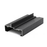 Polished Slide Rail GB /75237-2004 Aluminum Door Extrusions