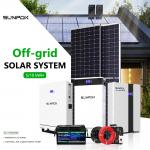 China 5KW 10KW 20KW Solar Power System Off Grid Solar Panels With Battery Complete Solar Kit Solar Energy System factory