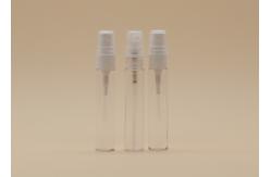 China Transparent Refillable Plastic Spray Bottles 10ml For Holding Cosmetic Liquid supplier