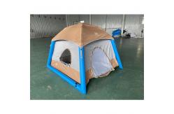 China Foldable Inflatable Camping Tent Air Frame Tent With Air Pump supplier