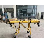 High-End Thickened Aluminum Alloy Ambulance Stretcher For Emergency Rescue With Adjustable Backrest Height For Hospital Use for sale