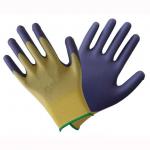 Breathable Latex Dipped Work Gloves Easy Slip On / Off Fit For Material Handling for sale
