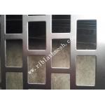 1m Width Rectangular Hole Perforated Metal Plate Galvanized Plate 2m Length for sale