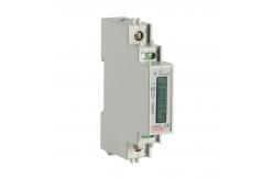 China Compact LCD Display Din Rail Energy Meter 50Hz 10VA RS485 supplier