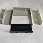 90 Degree Corner Extruded Aluminum Parts Single Side Half Triangle Angle Bracket for sale