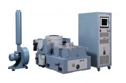 China Vertical Electromagnetic High Frequency Vibration Shaker With Slip Table 150 To 400 supplier