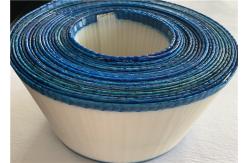 China Smooth Surface Small Middle Big Loop 30m Polyester Mesh Belt supplier