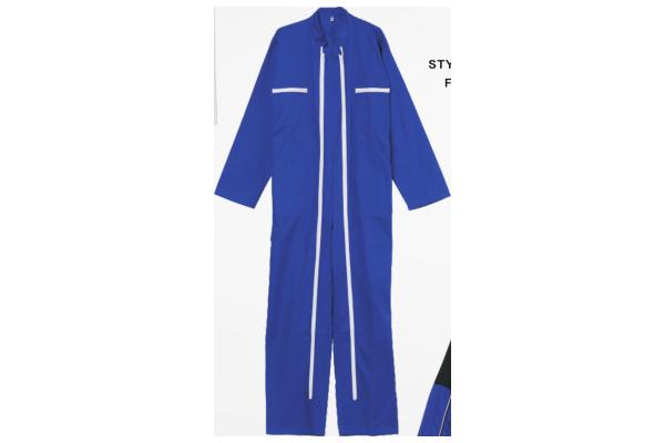 Double Row Zipper Anti Static Work Wear Overalls