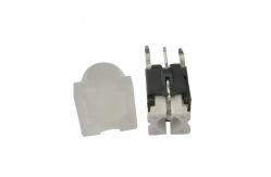 China 6mm Silicone Button Illuminated Tact Switch With Nipple Cap supplier