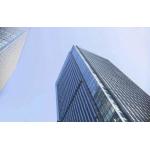 Thermal Curtain Wall Glass Panel , Energy Saving Building Curtain Wall for sale