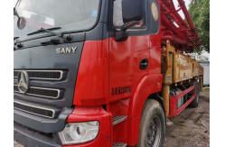 China Used Shacman 37m Boom Concrete Pump Truck SYM5230THB 370C-8A J08E WY Engine supplier