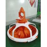 Silver Round Poultry Nutrition Basin Easy to Clean