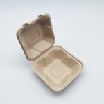 Eco Friendly Food Biodegradable Bagasse Tableware Sugarcane Containers For Camping for sale