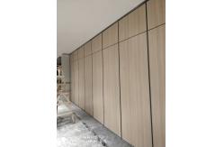 China MDF Board Sliding Folding Partition Walls / Great Hall Mobile Room Dividers supplier