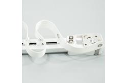 China 40KG Double Curtain Track Ceiling MountRF433 Ripplefold Ceiling Track Smart supplier
