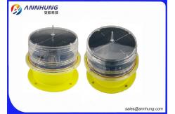 China GPS Function DC6.4V Solar Powered Aviation Lights For Tower Crane supplier