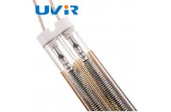 China OEM 4800W Medium Wave Infrared Lamp , 380V Radiant Heater Bulb supplier