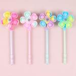 Unique Windmill Design Gel Pen 0.5mm Plastic Students Gift Pen for sale